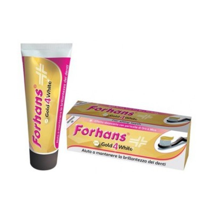 Uragme Forhans Gold4white Dentifricio 12ml