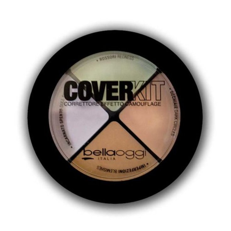 Bellaoggi Cover Kit Correttore Effetto Camouflage Per Pelli Medio/Scure Colore 002