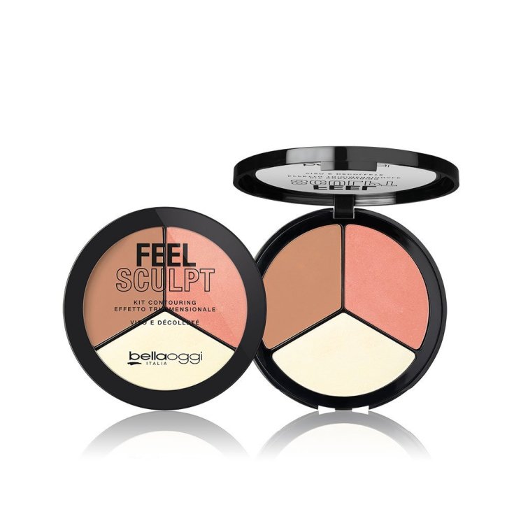 Bellaoggi Feel Sculpt Countouring Viso  Colore 002 Warm Pink