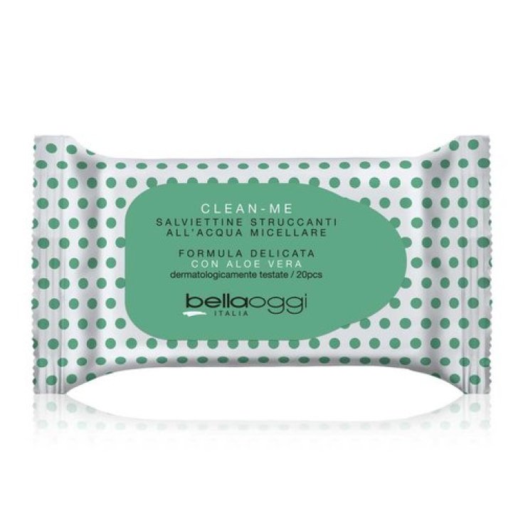 Bellaoggi Cleanme Salviette Struccanti All'Acqua Micellare 20 Salviette