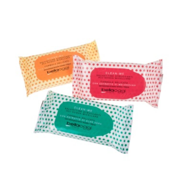 Bellaoggi Cleanme Salviette Struccanti All'Acqua Micellare Formula Delicata 20 Salviette
