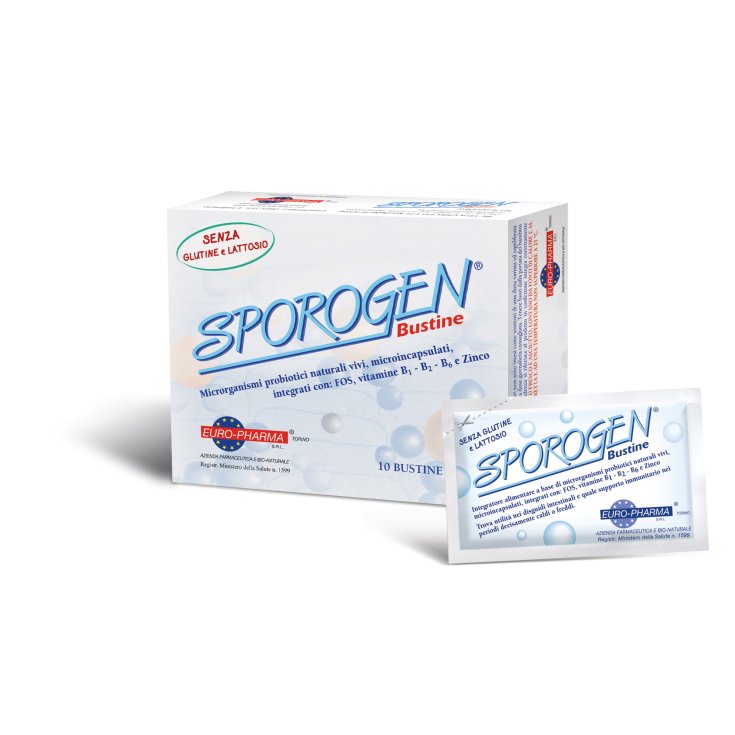Euro-Pharma Sporogen Integratore Alimentare 10 Bustine