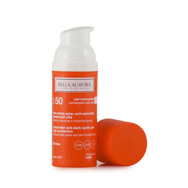 Bella Aurora Gel Solare Spf 50 Anti-Macchie 50ml