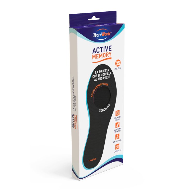 Active Memory Soletta con Tecnologia Memory Foam Taglia 38