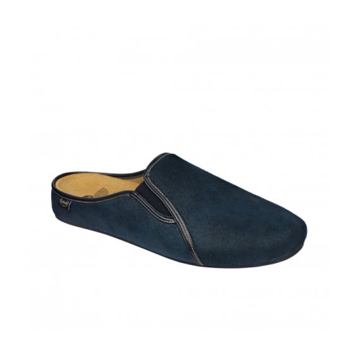 Scholl Felce Ciabatta Uomo Plantare Bioprint Colore Navy Blu Misura 43