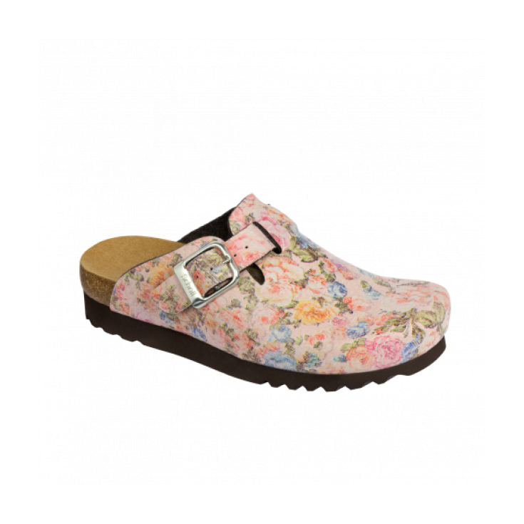 Scholl Dakota Ciabatta Donna Plantare Bioprint Colore Rosa Chiaro Misura 37