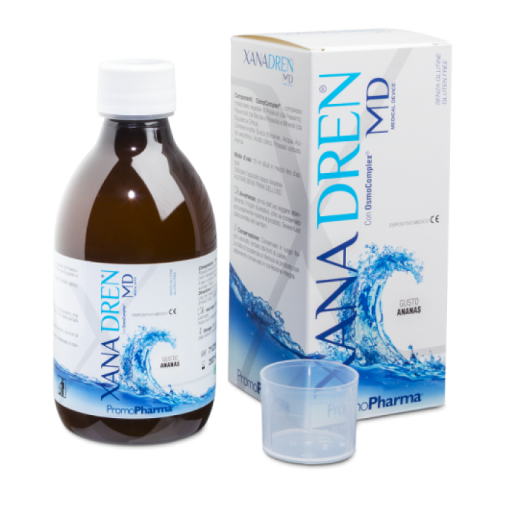 PromoPharma Xanadren Md Integratore Alimentare Gusto Arancia 300ml