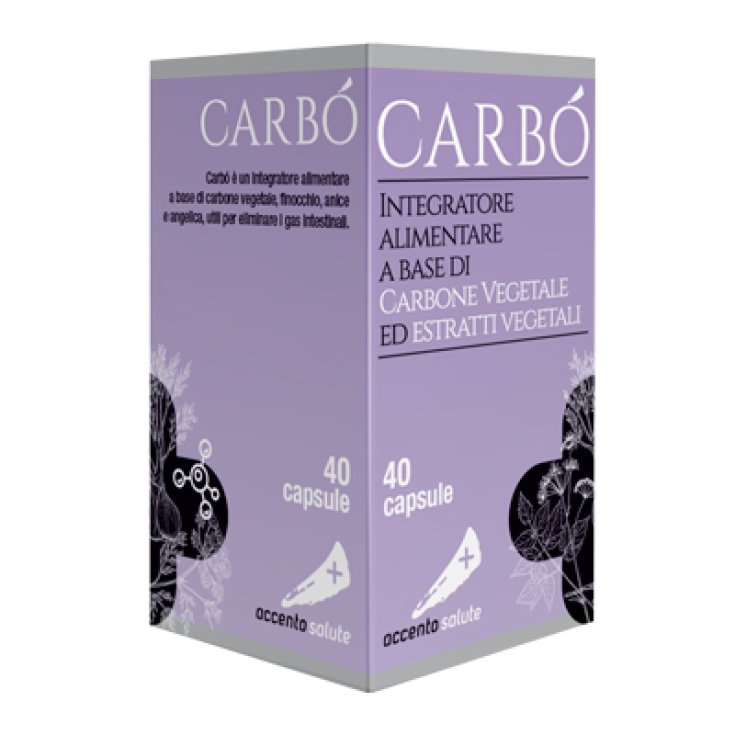 Accento Salute Carb&ograve; Integratore Alimentare 40 Capsule