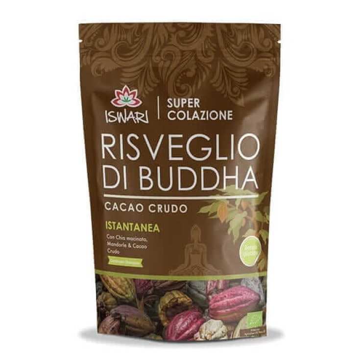 Iswari Risveglio Di Budda Cacao Crudo Colazione Istantanea 360g