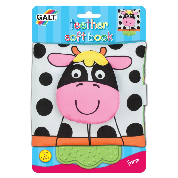Galt Soft Book Libretti In Stoffa Disegno Mucca 1 Pezzo