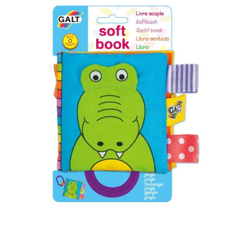 Galt Soft Book Libretti In Stoffa Disegno Coccodrillo 1 Pezzo