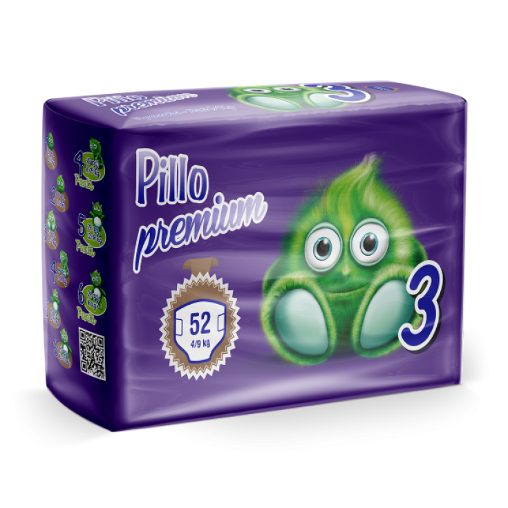 Pillo Premium Dryway Pannolini Midi 52 Pezzi