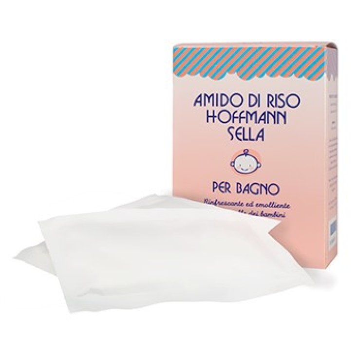 Sella Hoffmann Amido Di Riso Per Bagno 6 Buste Monodose Da 25g