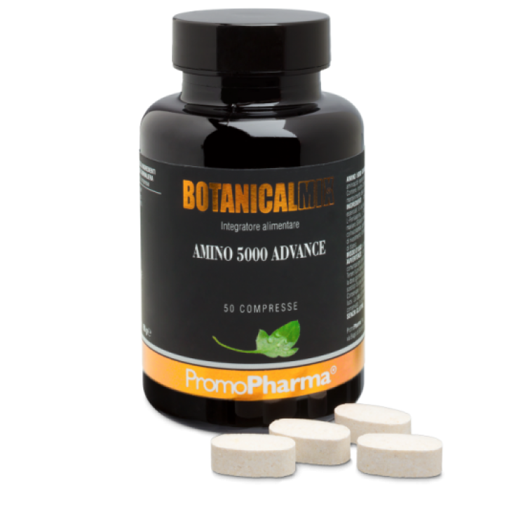 PromoPharma BotanicalMix Amino 5000 Advance Integratore Alimentare 50 Compresse