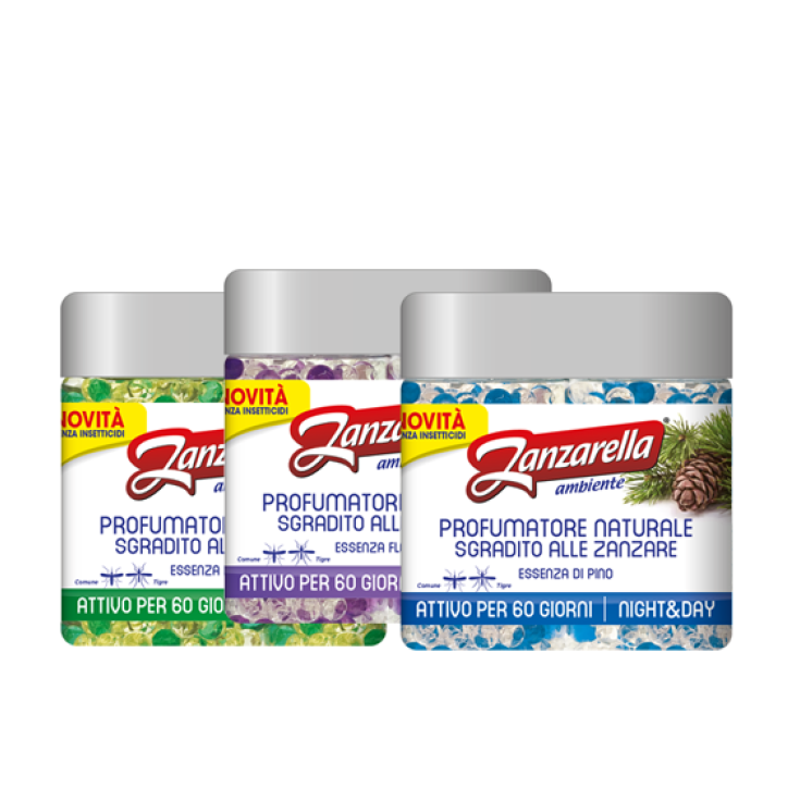 Zanzarella Profumatori Naturali Antizanzare In Perle Essenza Floreale 170g