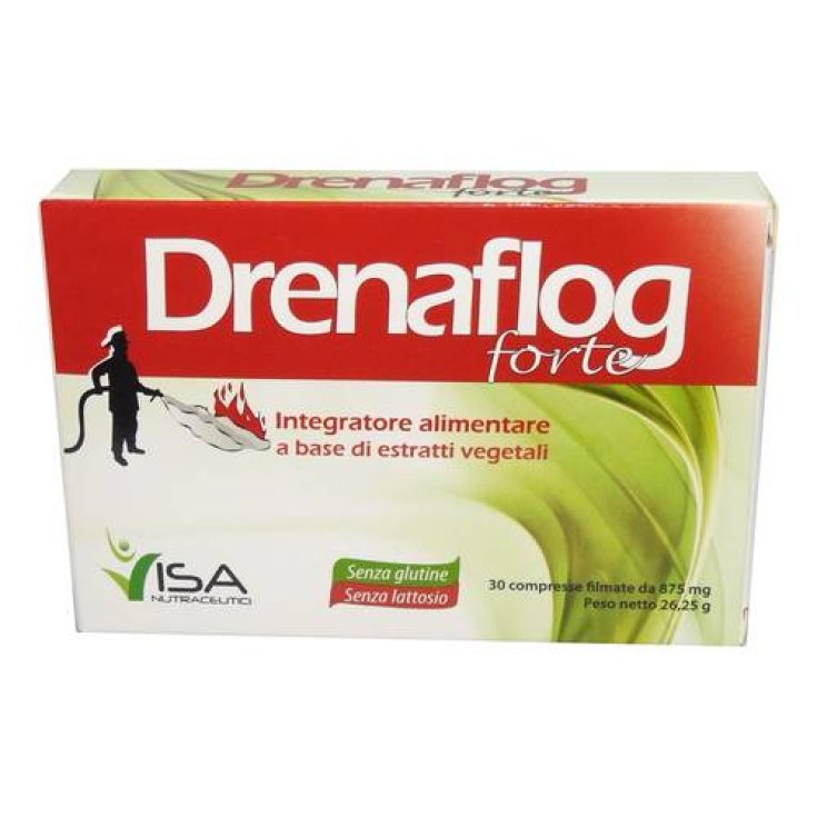 VISA Nutraceutici Drenaflog Forte Integratore Alimentare 30 Compresse