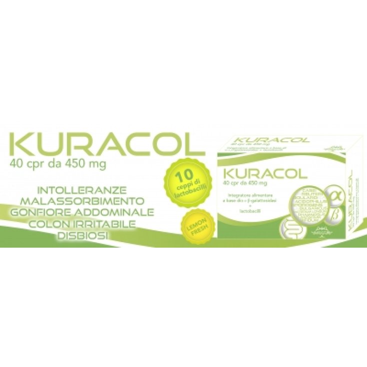 Kuratek Kuracol 400mg Integratore Alimentare 40 Compresse