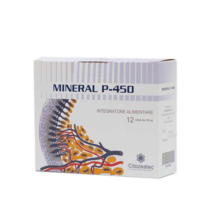 Citozeatec Mineral P450 Integratore Alimentare 12x10ml