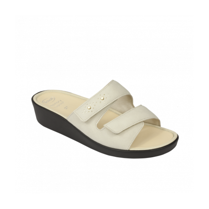 Scholl&reg; Mariele Calzatura Donna In Nubuk Plantare Memory Cushion&reg; Colore Bianco Numero 40