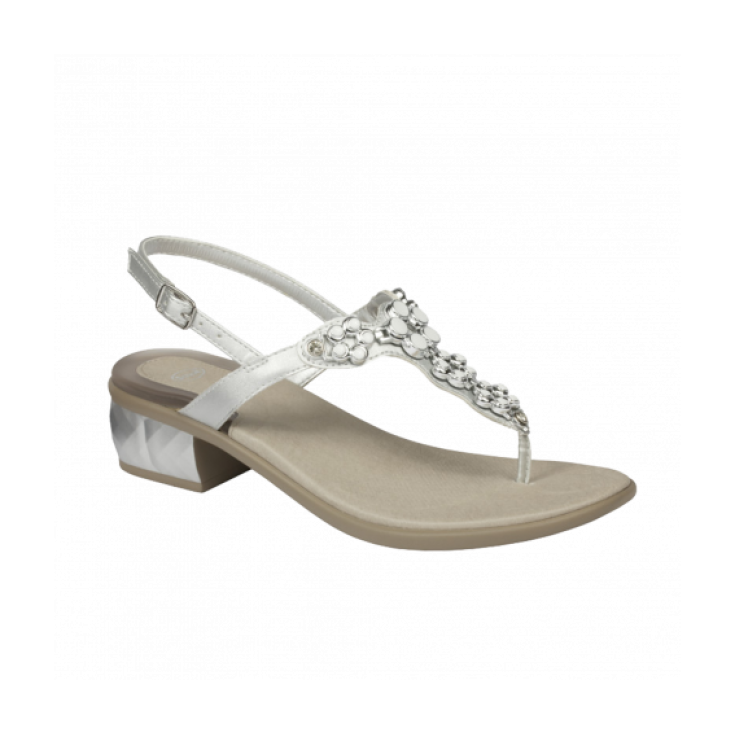 Scholl Dollie Calzatura In Simil Pelle E Minuterie Colore Silver 36