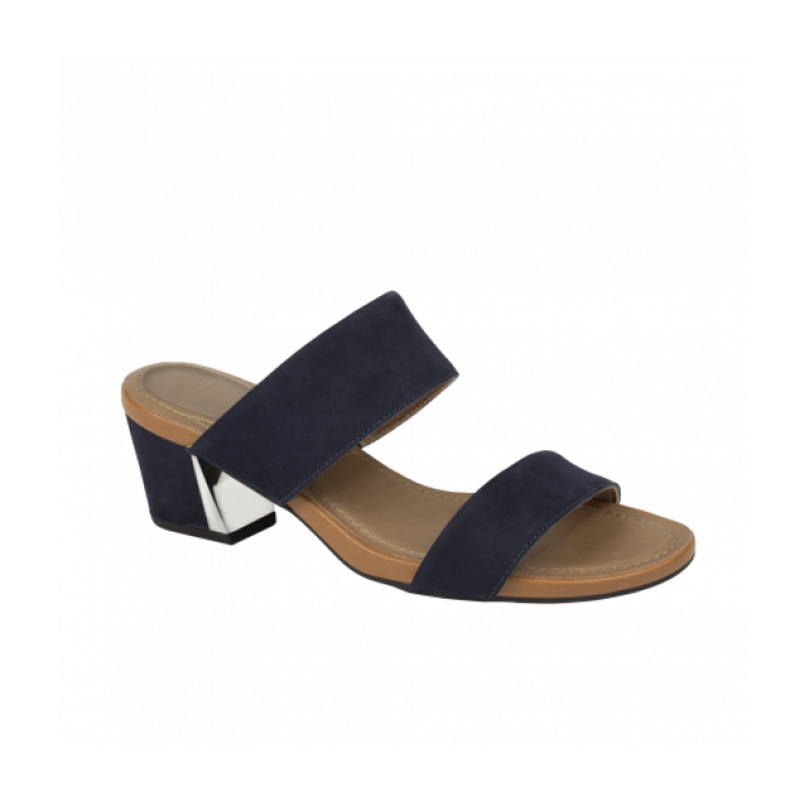 Scholl Diana Calzatura In Nubuk Colore Navy Blu Numero 40