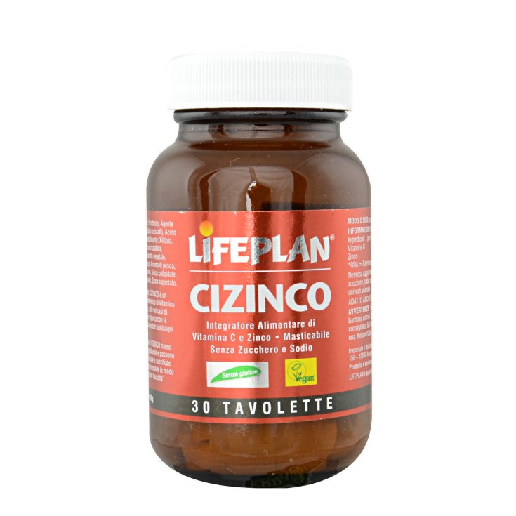Lifeplan Cizinco Integratore Alimentare 30 Tavolette