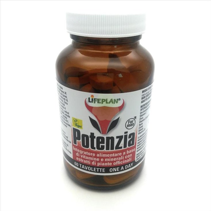 Lifeplan Potenzia For Men Integratore Alimentare 30 Tavolette