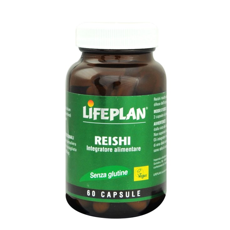 Lifeplan Products Reishi Integratore Alimentare Senza Glutine 60 Capsule
