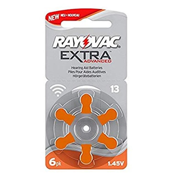 Jordan Rayovac Batterie Zinco Per Digital Air Mod 13 6 Pezzi
