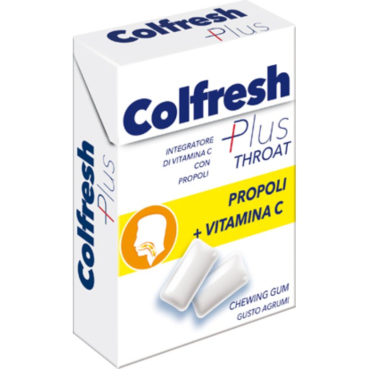 Colfresh Plus Throat Integratore Alimentare 17 Gomme