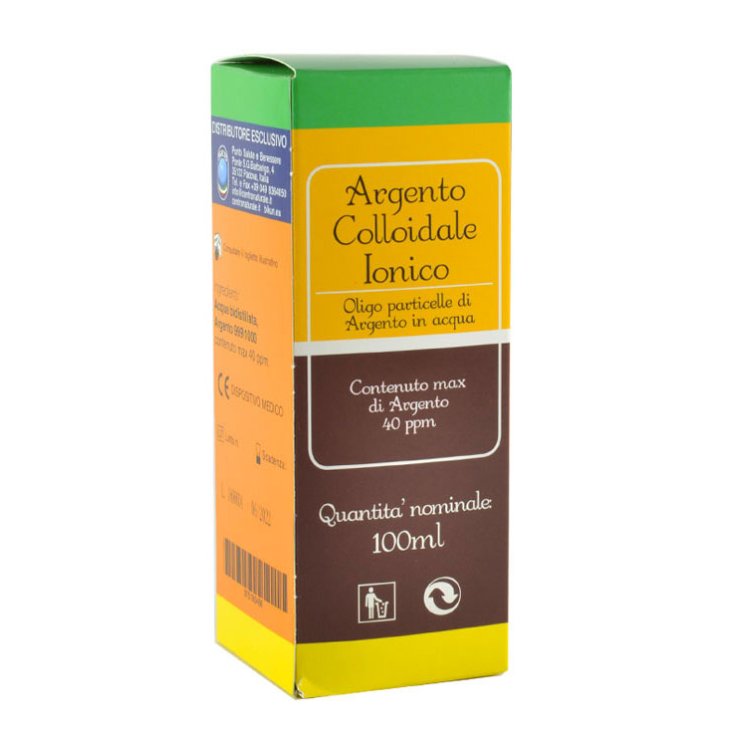 Argento Colloidale Ionico 40 ppm 100 ml Argento Colloidale Ionico 40 ppm 100 ml