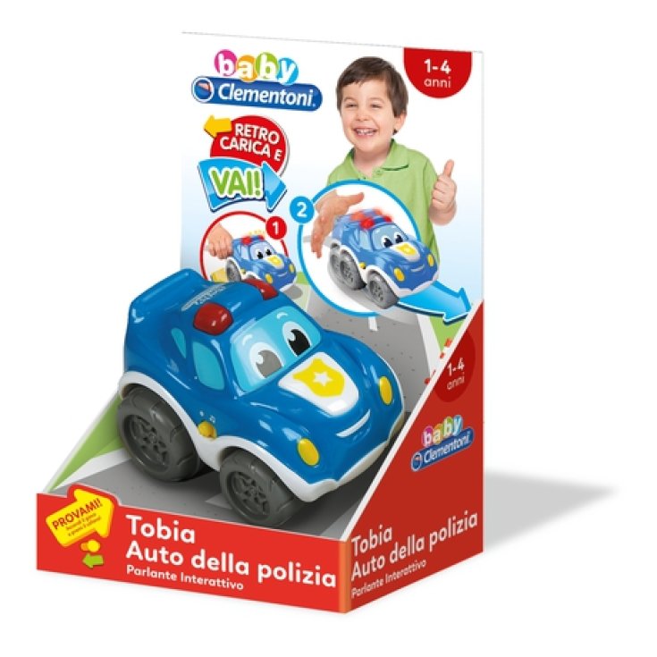 Clementoni Tobia Auto Della Polizia Prime Attivit&agrave; 18-48 Mesi 1 Pezzo