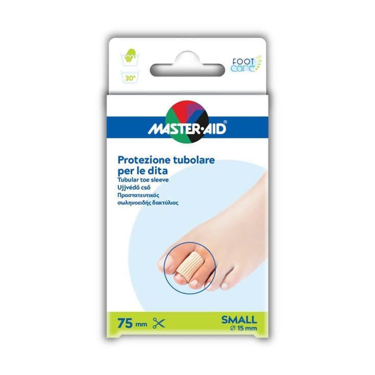 Master-Aid&reg; Foot Care Protezione Tubolare Per Le Dita Taglia Small 2 Pezzi