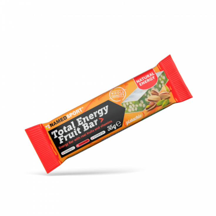 Named Sport Total Energy Fruit Bar Pistacchio Barretta Energetica Con Vera Frutta E Vitamine 35g