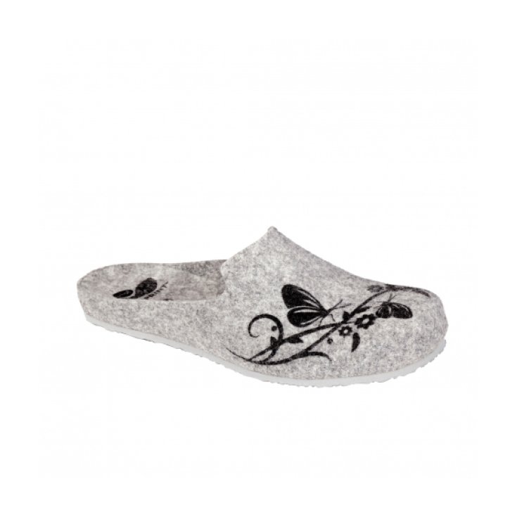 Dr. Scholl's&reg; Laye Nature Printed Grey Ciabatta Donna In Feltro Misura 35