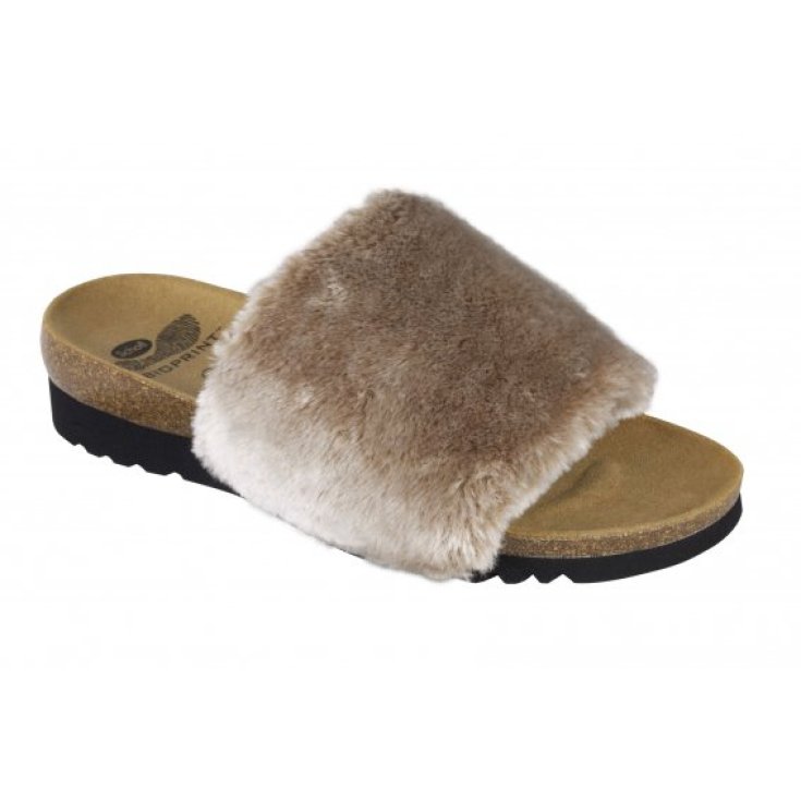 Scholl Willow Ciabatta Donna Plantare Bioprint Colore Beige Misura 38