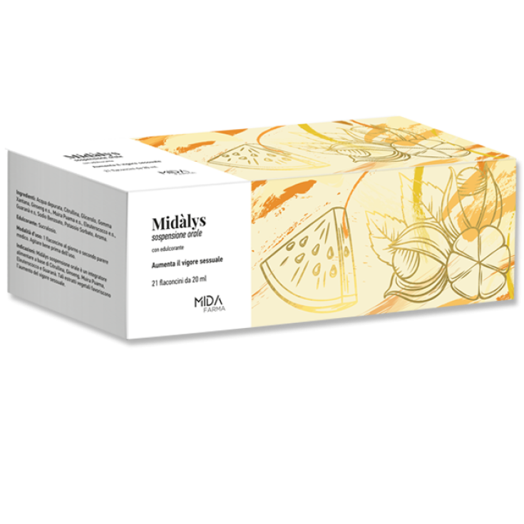 Mida Farmaceutici Mid&agrave;lys Sospensione Orale Integratore Alimentare 21 Flaconcini 20ml