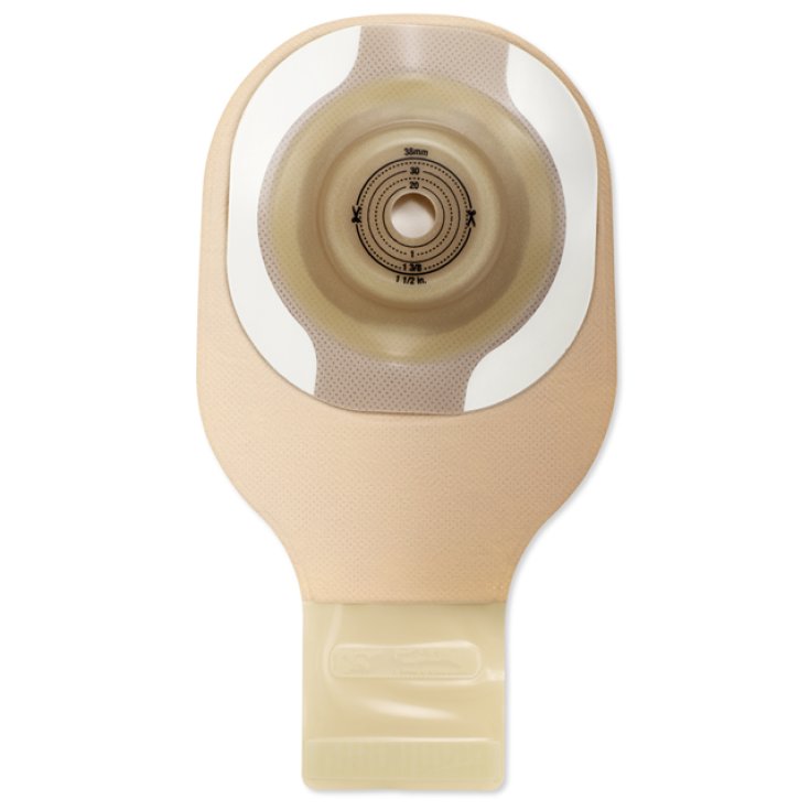 Hollister Moderma Flex Lock &lsquo;n Roll Sacca Monopezzo Convessa Per Ileostomia Con Bordo Adesivo CeraPlus Maxi Trasparente