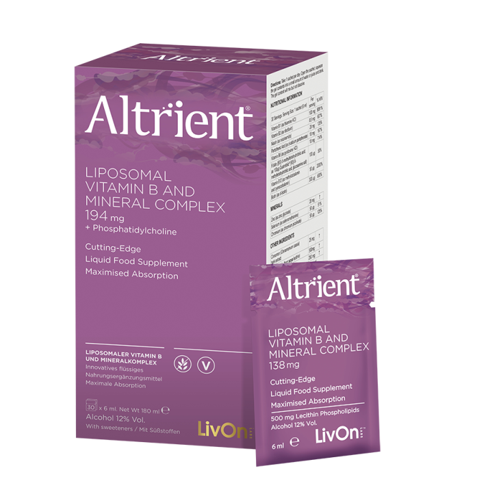 Livon Altrient Liposomal Vitamin B Senza Glutine 30 Bustine
