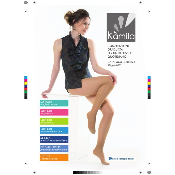 K&agrave;mila Glamour 70 Collant In Microfibra Taglia 5 Colore Nero