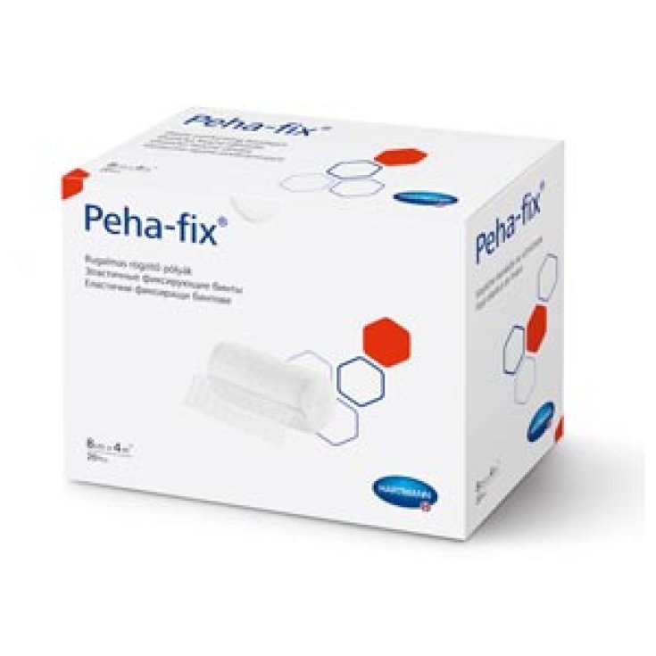 Peha-fix Benda Elastica di Fissaggio 8cm x 4m