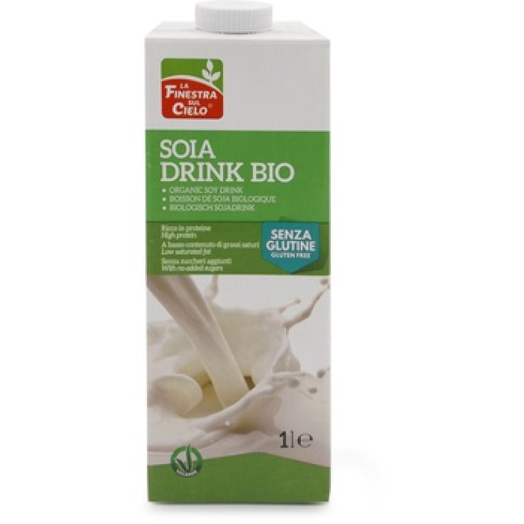La Finestra sul Cielo Bevanda Soia Drink Senza Glutine Bio 1000ml