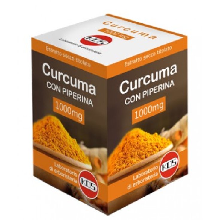 KOS Curcuma Con Piperina Estratto Secco 1g 30 Compresse