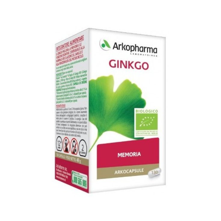 Arkocapsule Ginkgo Bio 130 Capsule