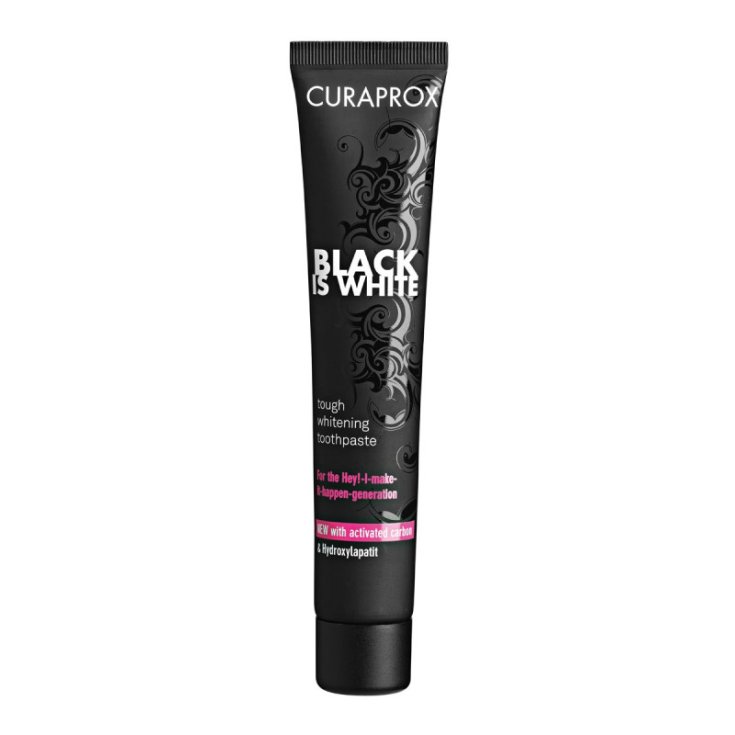 Curaprox Black Is White Dentifricio Sbiancante 10 ml