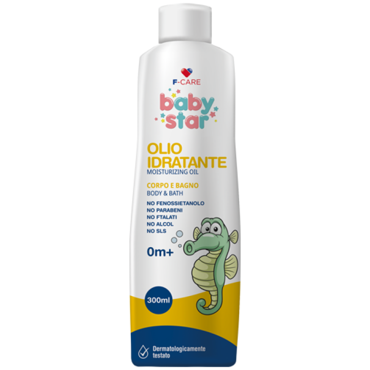 Baby Star Olio Idratante Corpo E Bagno 300ml