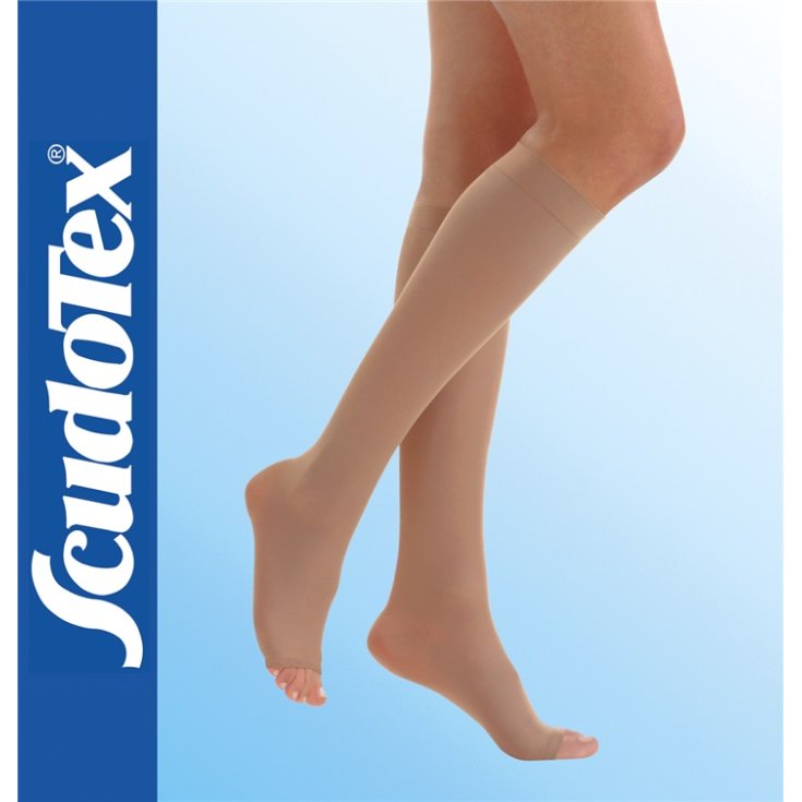 Scudotex Gambaletto K2 Microfibra Punta Aperta Colore Beige Taglia 5