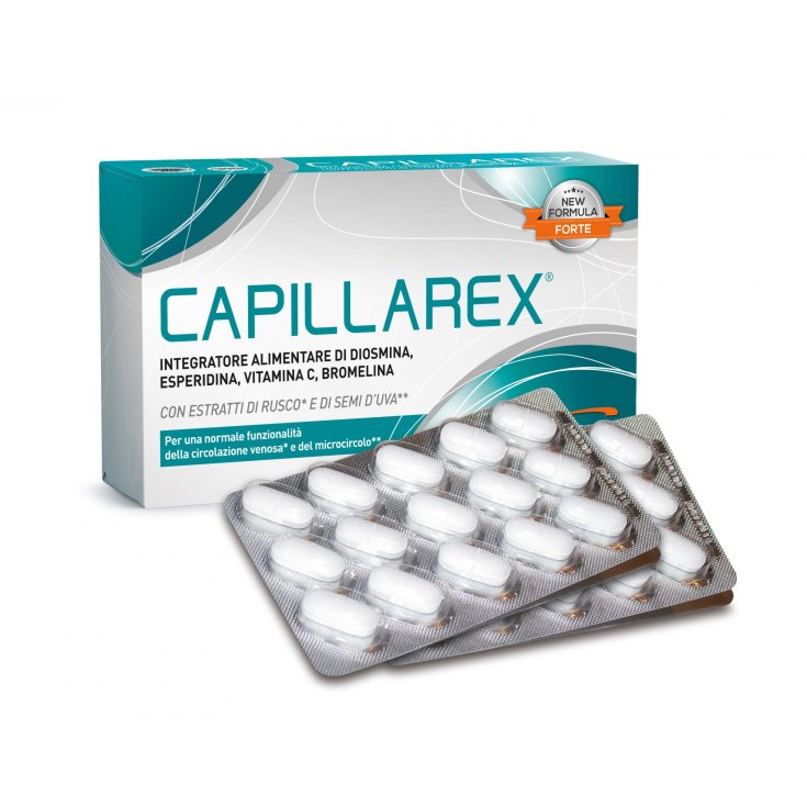 EthicSport Capillarex Integratore Alimentare Senza Glutine 30 Compresse 1100mg