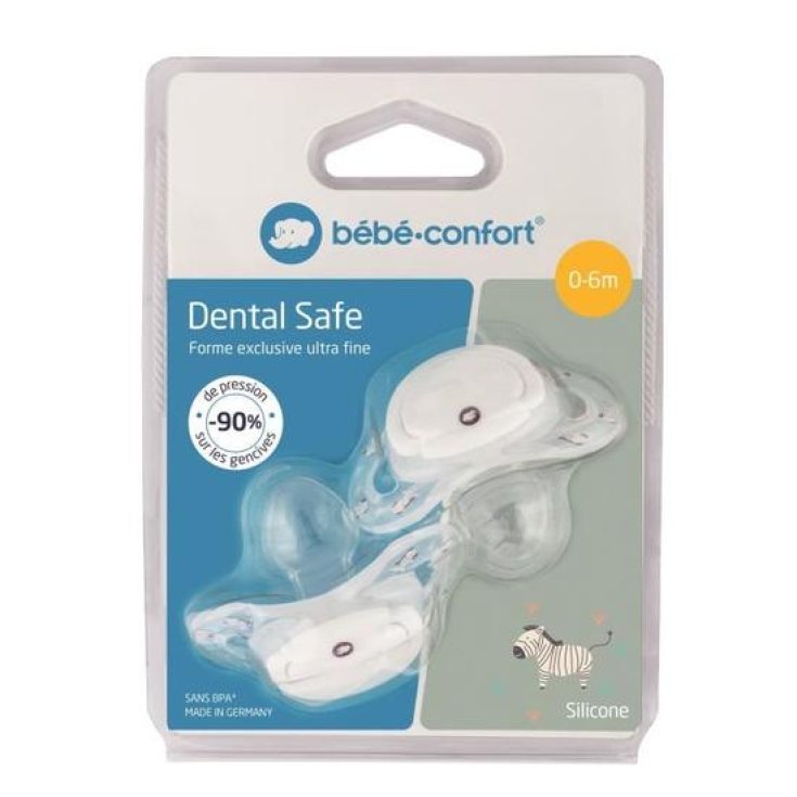 B&eacute;b&eacute; Confort Dental Safe Con Tettarella In Silicone 0-6m 1 Pezzo