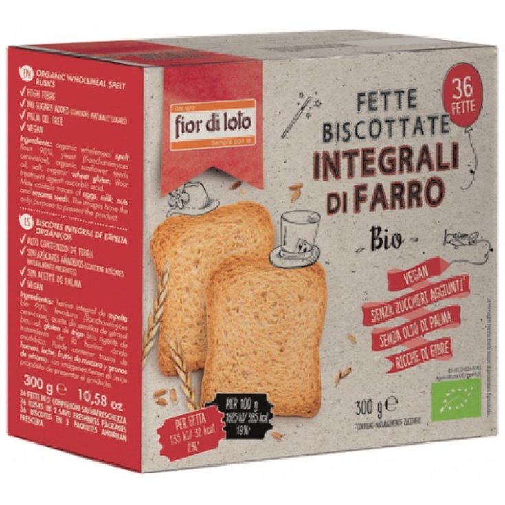 Fette Biscottate Farro Integrale 300g